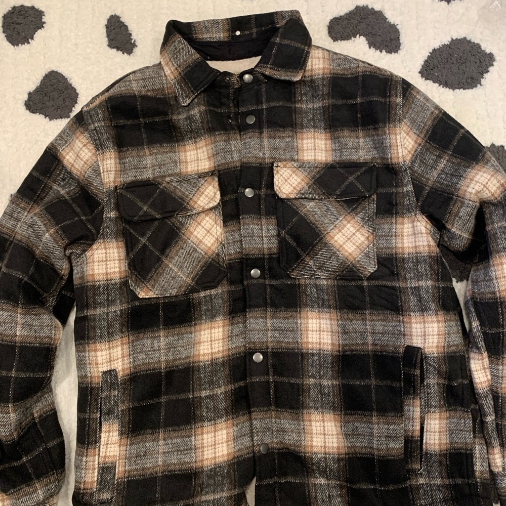 Zara mens size L lined fleece
